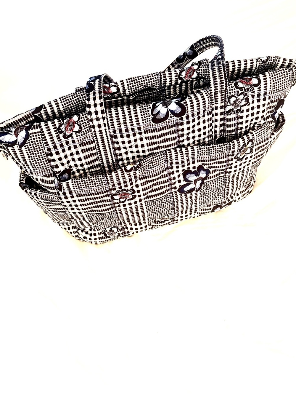 VERA BRADLEY Performance Twill Ultimate Baby Diaper Bag, Bedford Plaid